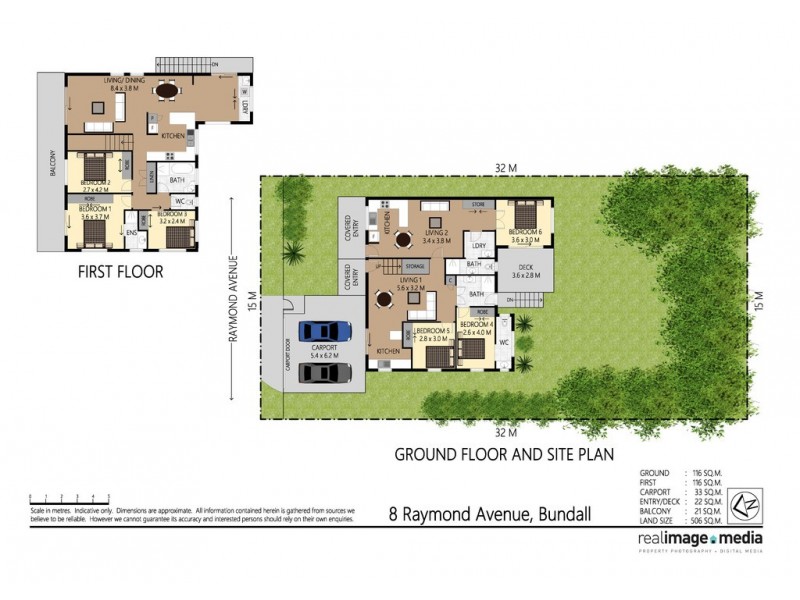 8 Raymond Avenue, Bundall QLD 4217 Floorplan