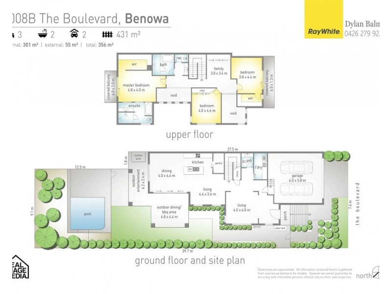 6008B The Boulevard, Benowa QLD 4217 Floorplan