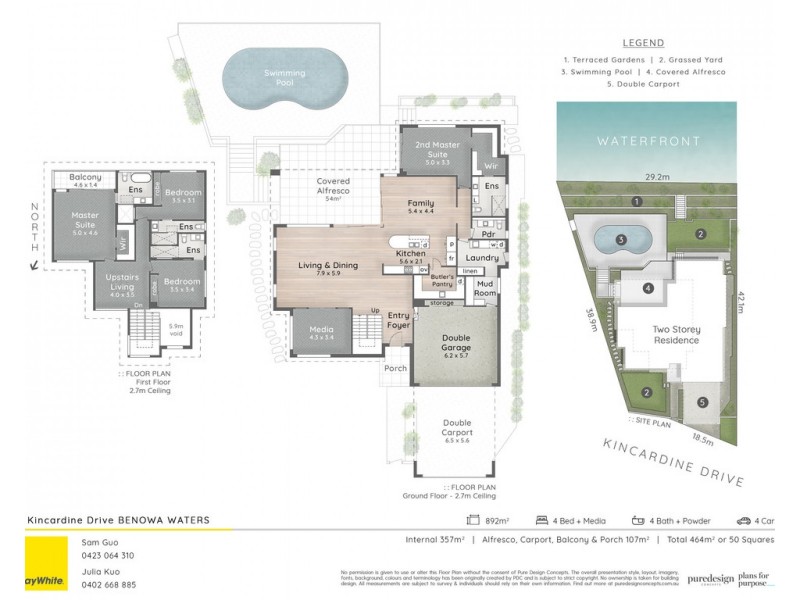 31 Kincardine Drive, Benowa Waters QLD 4217 Floorplan