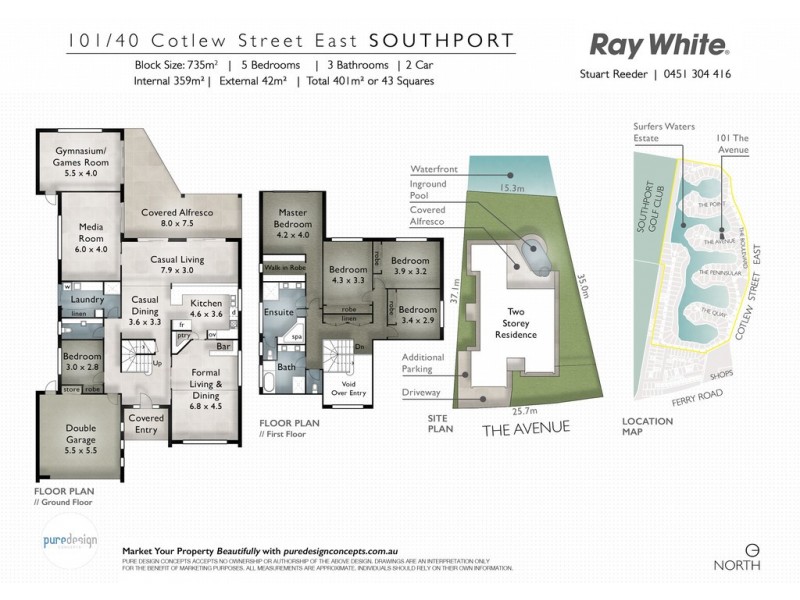 101/40 Cotlew Street East, Southport QLD 4215 Floorplan