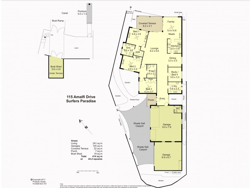 115 Amalfi Drive, Isle Of Capri QLD 4217 Floorplan