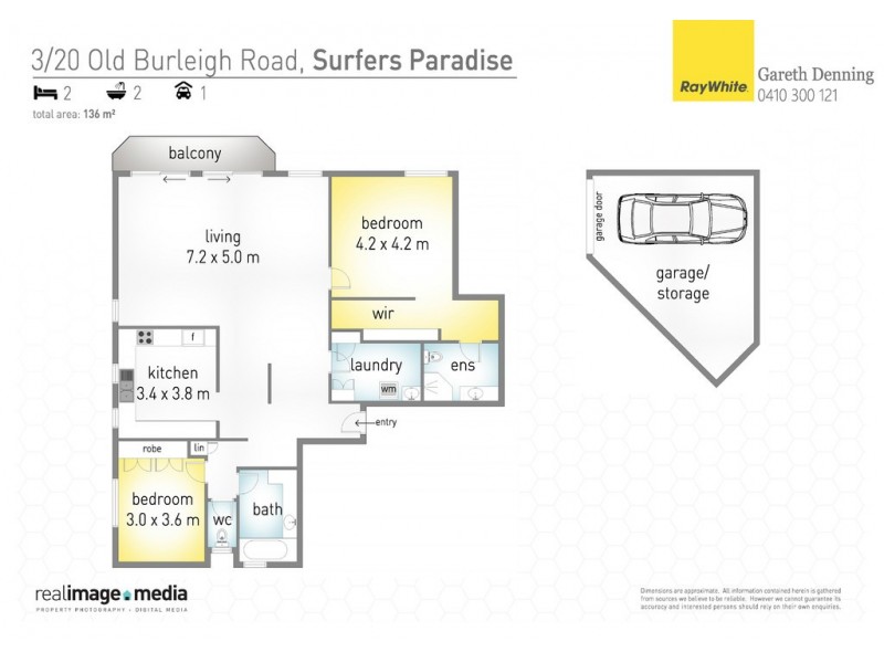 20 ‘Chiltern Court’ 3 Old Burleigh Rd, Surfers Paradise QLD 4217 Floorplan