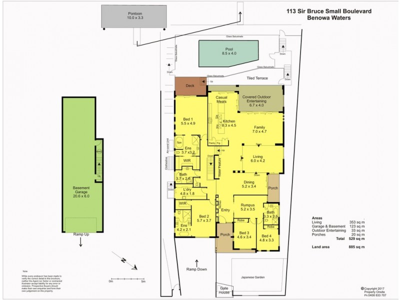 113 Sir Bruce Small Boulevard, Benowa Waters QLD 4217 Floorplan