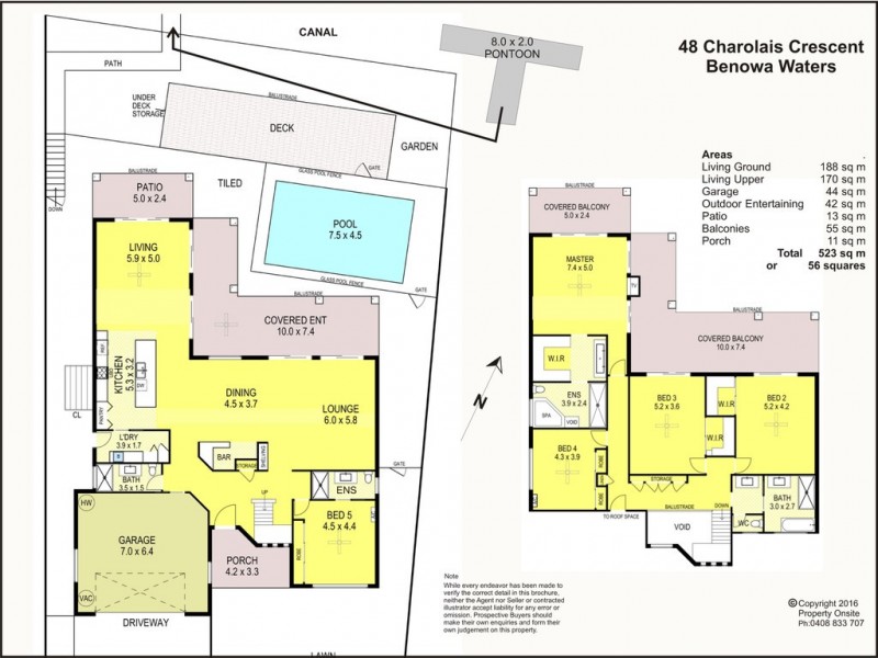 48 Charolais Crescent, Benowa Waters QLD 4217 Floorplan