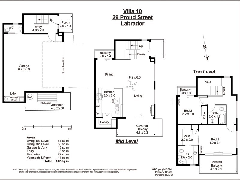 10/29 Proud Street ‘Broadwater Blue’, Labrador QLD 4215 Floorplan