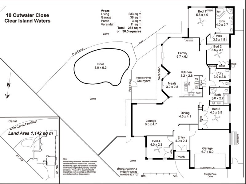 10 Cutwater Close, Clear Island Waters QLD 4226 Floorplan