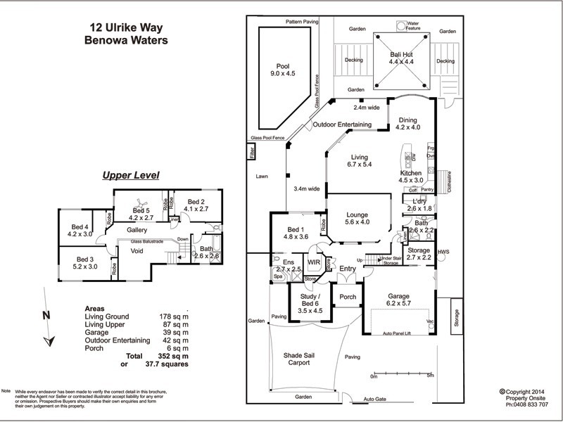 12 Ulrike Way, Benowa Waters QLD 4217 Floorplan