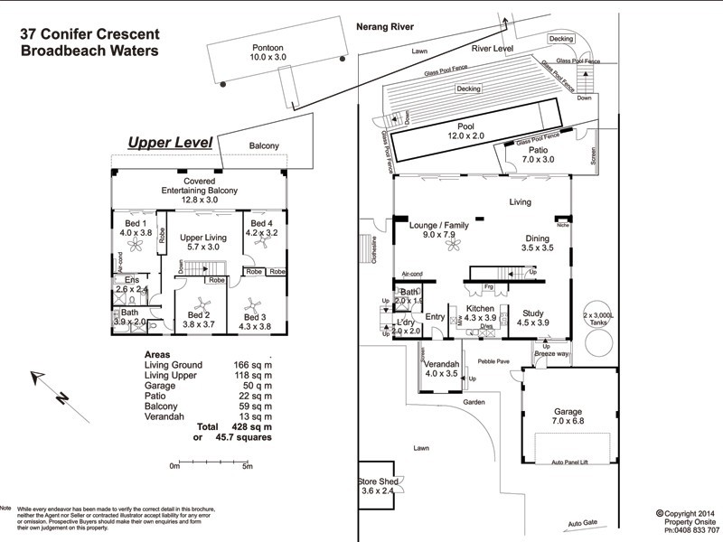 37 Conifer Crescent, Broadbeach Waters QLD 4218 Floorplan