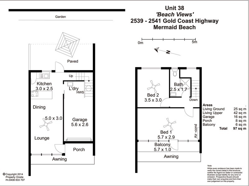 Lot 38/ 2539 Gold Coast Highway, Mermaid Beach QLD 4218 Floorplan