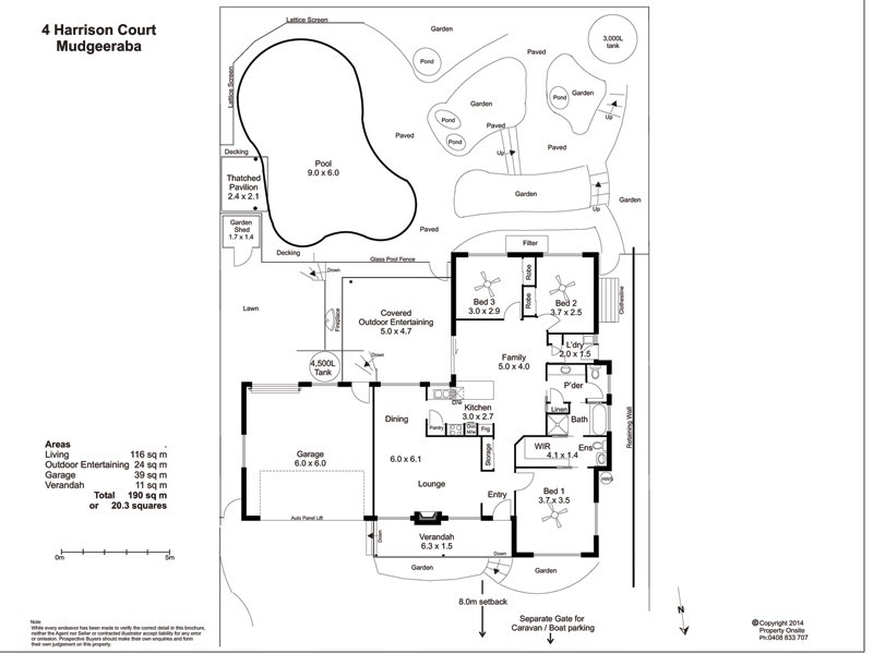 4 Harrison Court, Mudgeeraba QLD 4213 Floorplan