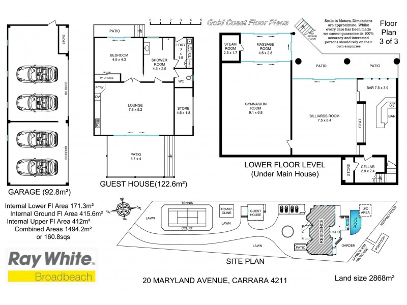 20 Maryland Avenue, Carrara QLD 4211 Floorplan