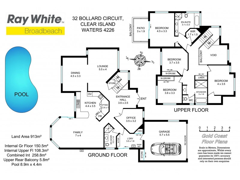 32 Bollard Circuit, Clear Island Waters QLD 4226 Floorplan