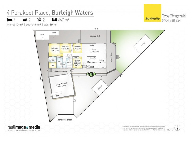 4 Parakeet Place, Burleigh Waters QLD 4220 Floorplan