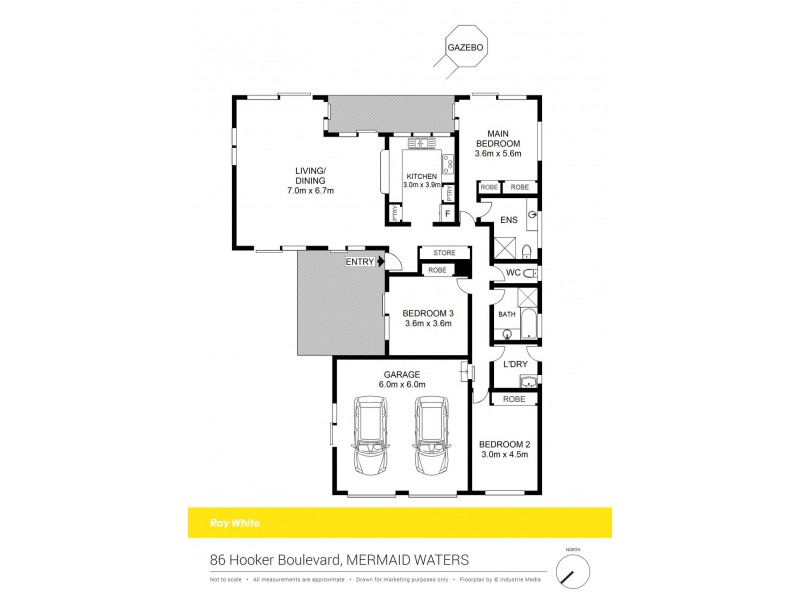 86 Hooker Boulevard, Mermaid Waters QLD 4218 Floorplan