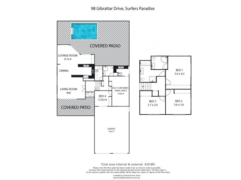 98 Gibraltar Drive, Isle Of Capri QLD 4217 Floorplan