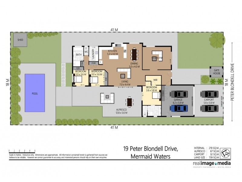 19 Peter Blondell Drive, Mermaid Waters QLD 4218 Floorplan