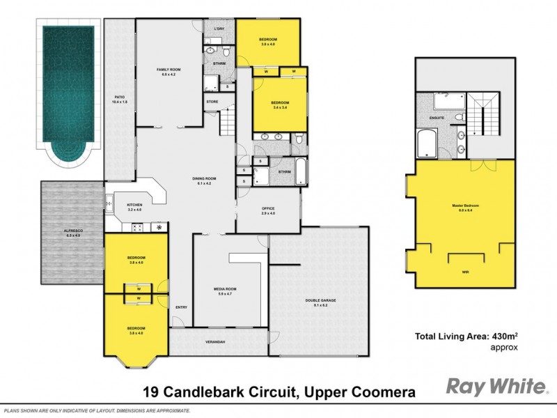 19 Candlebark Circuit, Upper Coomera QLD 4209 Floorplan