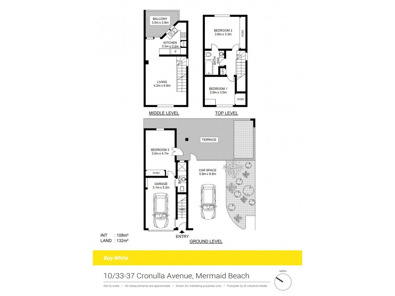 10/33-37 Cronulla Avenue, Mermaid Beach QLD 4218 Floorplan