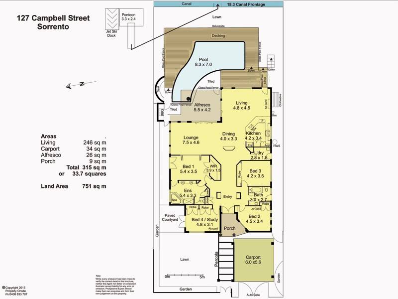 127 Campbell Street, Sorrento QLD 4217 Floorplan