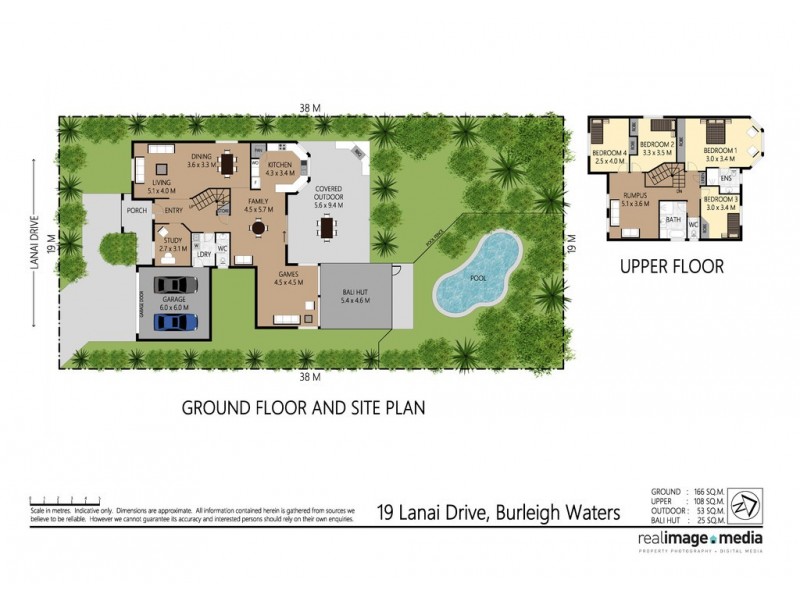19 Lanai Drive, Burleigh Waters QLD 4220 Floorplan