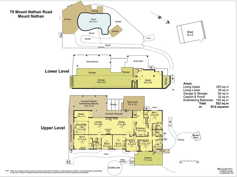 79 Mt Nathan Road, Mount Nathan QLD 4211 Floorplan