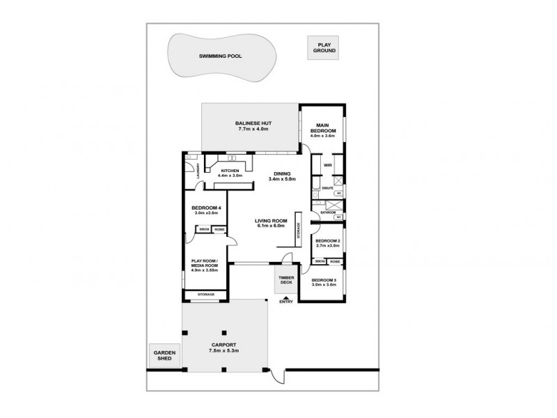 35 Forster Avenue, Sorrento QLD 4217 Floorplan