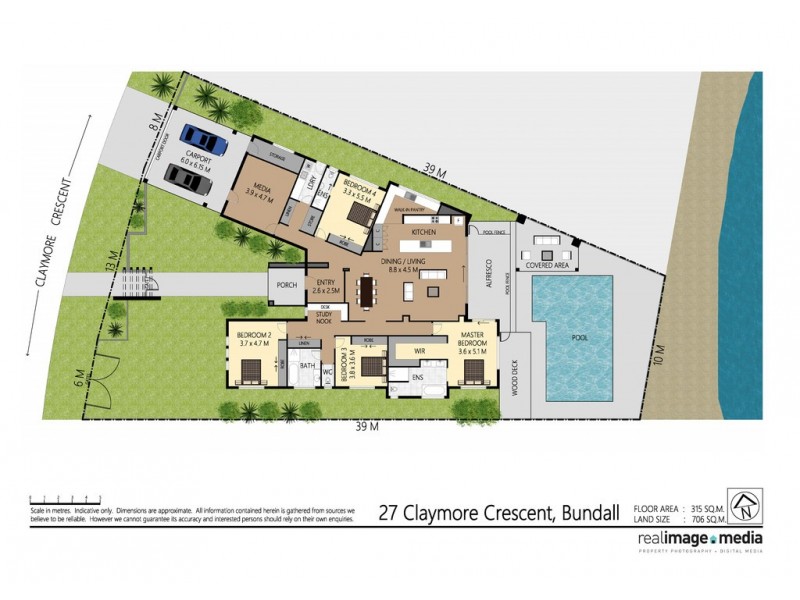 27 Claymore Crescent, Sorrento QLD 4217 Floorplan