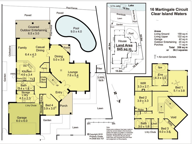 16 Martingale Circuit, Clear Island Waters QLD 4226 Floorplan
