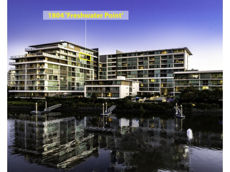 1804/33 T E Peters Drive ‘Freshwater Point’, Broadbeach Waters QLD 4218