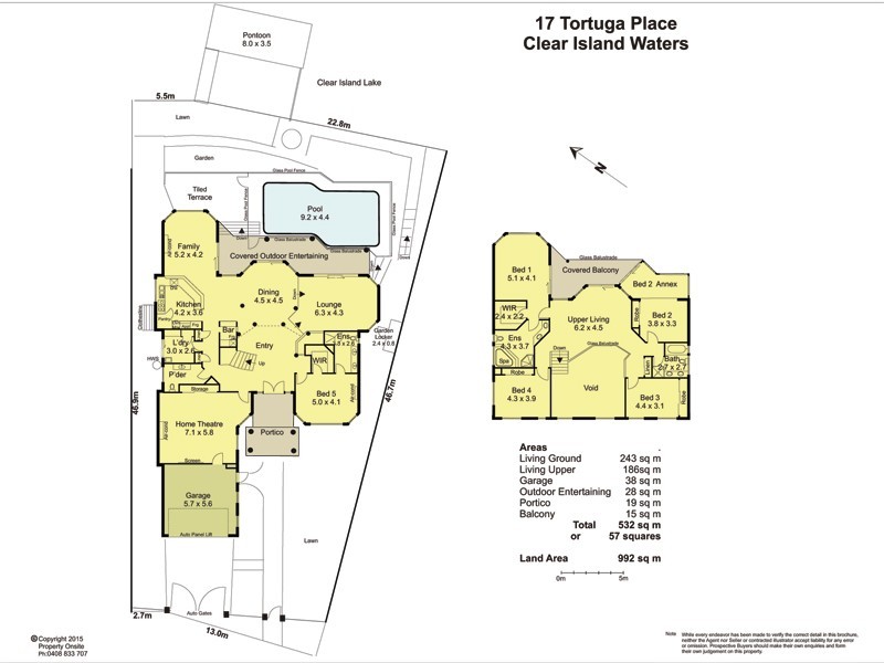 17 Tortuga Place, Clear Island Waters QLD 4226 Floorplan