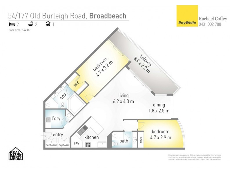 54 ‘Carmel By The Sea’ 177 Old Burleigh Road, Broadbeach QLD 4218 Floorplan