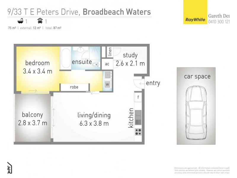 2009/33 TE Peters Drive Freshwater Point, Broadbeach Waters QLD 4218