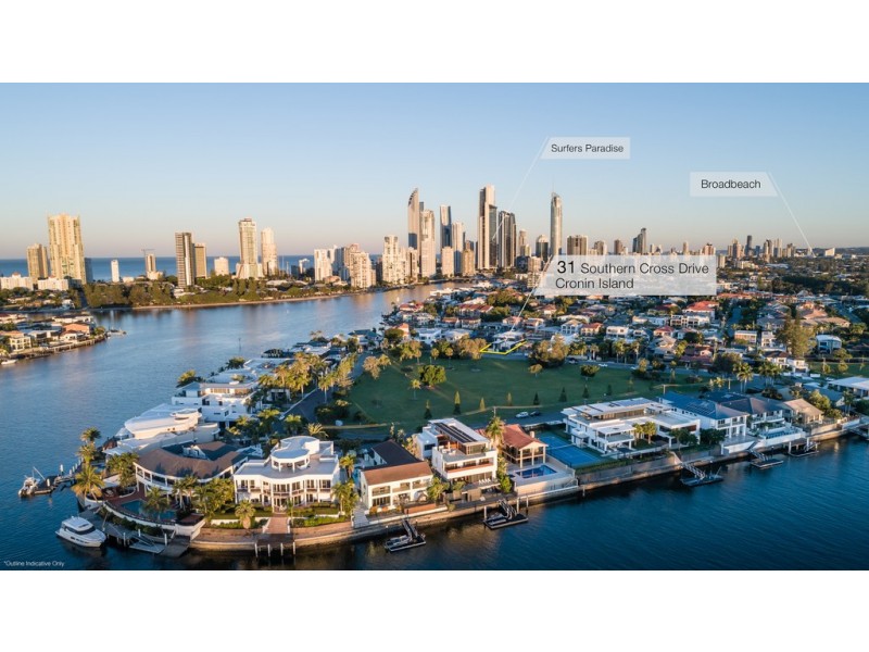 31 Southern Cross Drive, CRONIN ISLAND, Surfers Paradise QLD 4217