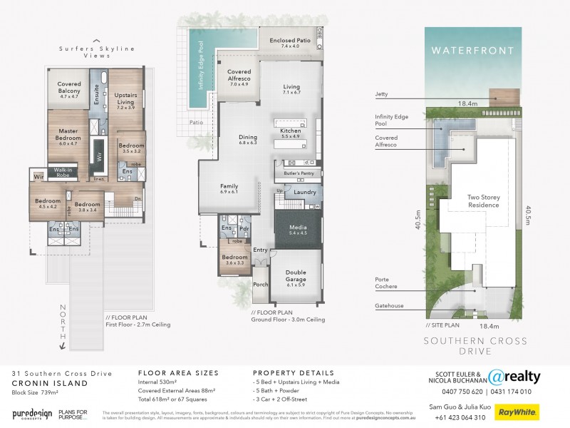 31 Southern Cross Drive, CRONIN ISLAND, Surfers Paradise QLD 4217 Floorplan
