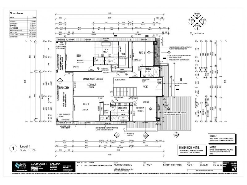 10 Lakeland Key, Broadbeach Waters QLD 4218 Floorplan