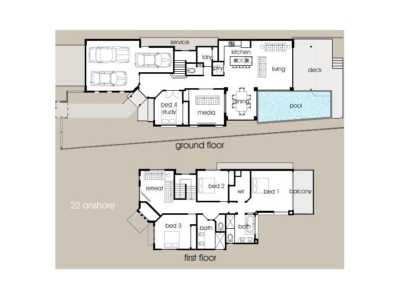 22 Onshore Place, Helensvale QLD 4212 Floorplan