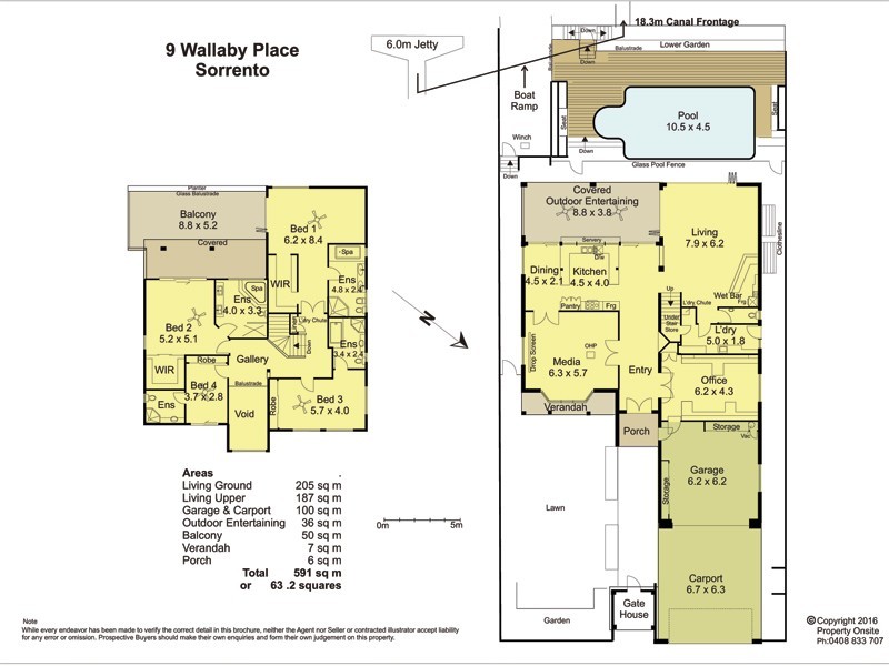 9 Wallaby Place, Sorrento QLD 4217 Floorplan