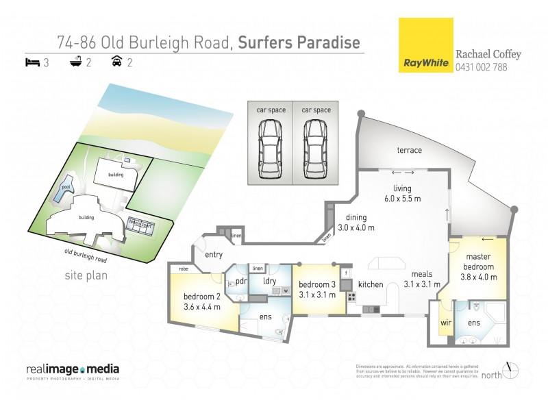 151 La Sabbia 74-86 Old Burleigh Road, Surfers Paradise QLD 4217 Floorplan