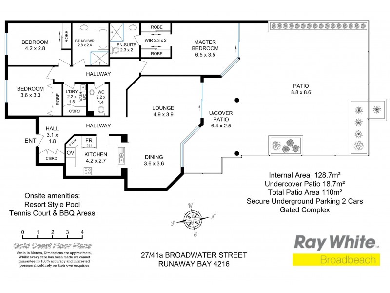 27/41A ‘Mariners Village’ Broadwater Street, Runaway Bay QLD 4216 Floorplan