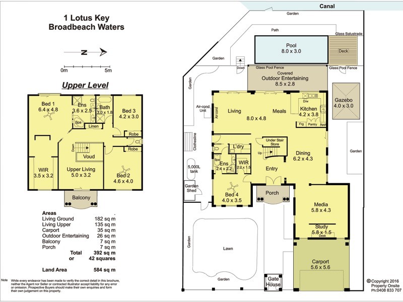 1 Lotus Key, Broadbeach Waters QLD 4218 Floorplan