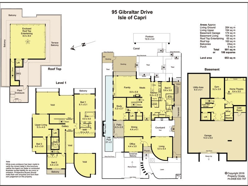 95 Gibraltar Drive, Isle Of Capri QLD 4217 Floorplan