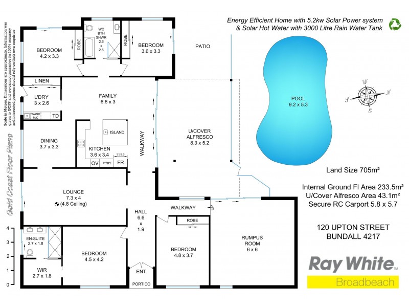 120 Upton Street, Bundall QLD 4217 Floorplan