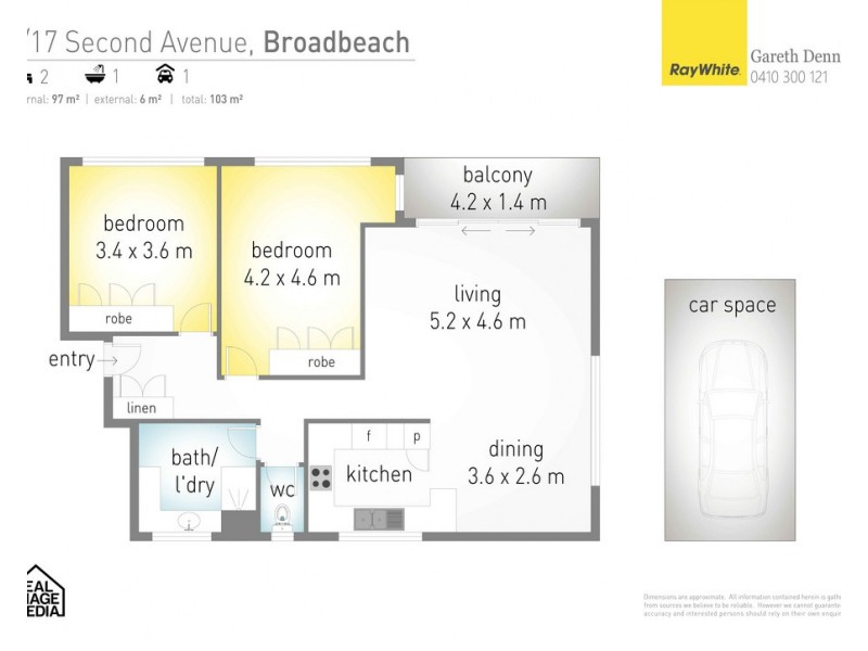 3/17 Second Avenue ‘Elouera Place’, Broadbeach QLD 4218