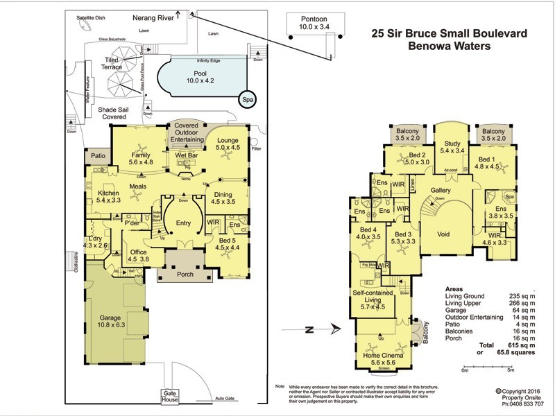 25 Sir Bruce Small Boulevard, Benowa Waters QLD 4217 Floorplan