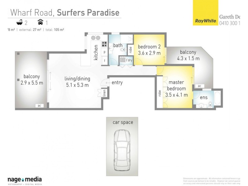 5/15 Wharf Road, Surfers Paradise QLD 4217