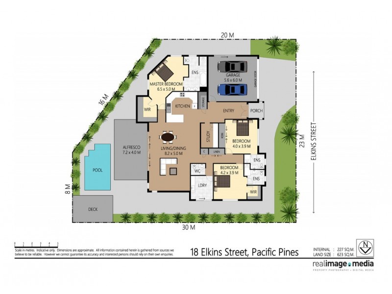 18 Elkins Street, Pacific Pines QLD 4211 Floorplan