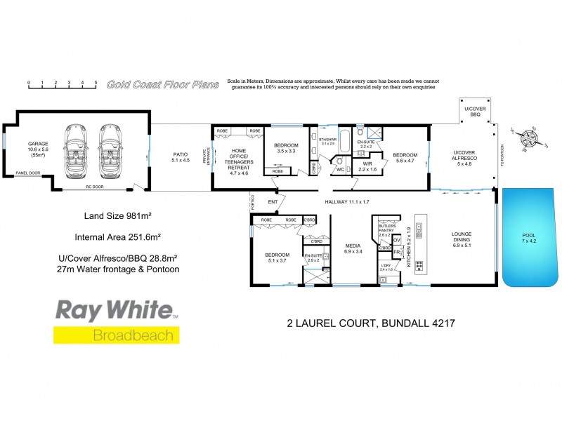 2 Laurel Court, Sorrento QLD 4217 Floorplan