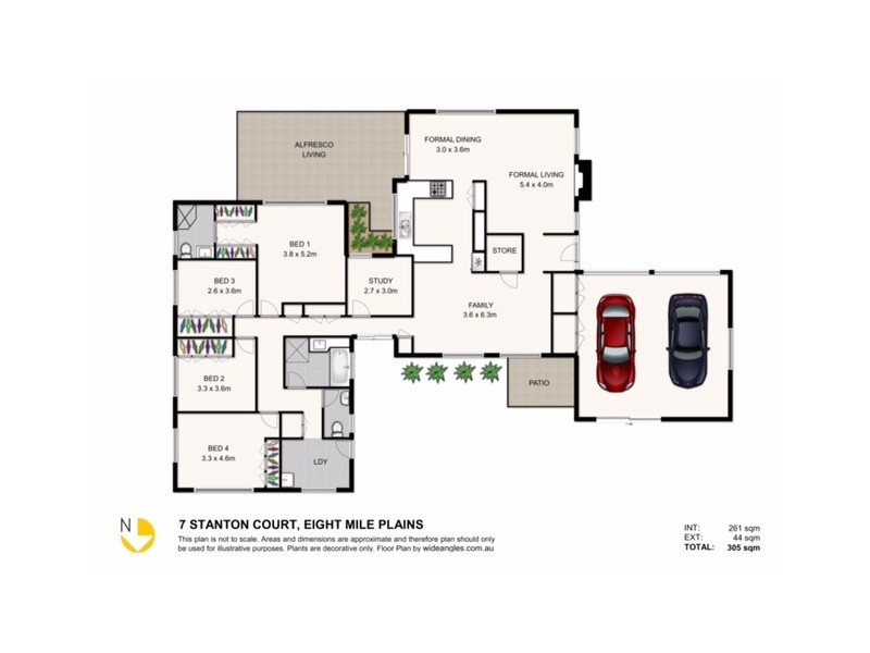 7 Stanton Court, Eight Mile Plains QLD 4113 Floorplan