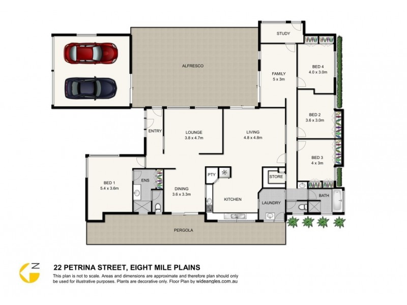 22 Petrina Street, Eight Mile Plains QLD 4113 Floorplan