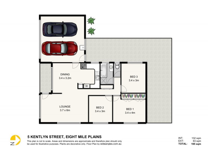 5 Kentlyn Street, Eight Mile Plains QLD 4113 Floorplan
